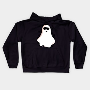 funny sleepy Ghost soul halloween Kids Hoodie